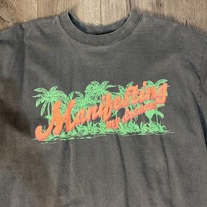 MISS LOLA MANIFESTATION OVERSIZED T SHIRT, WORN ONCE, GREAT CONDITION. SIZE S/M